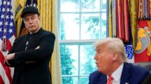 От любви до ненависти один шаг: президент США Дональд Трамп и богатейший человек планеты Илон Маск крупно поругались
