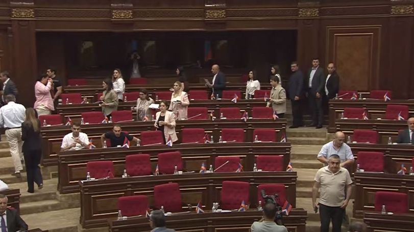 Opposition boycotts parliament debate on Seyran Ohanyan's immunity