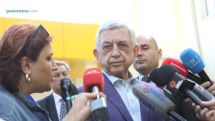 ՈւՂԻՂ. Քվեարկում է ՀՀ երրորդ նախագահ Սերժ Սարգսյանը