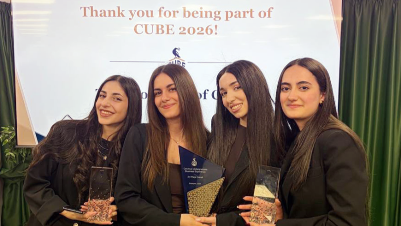 CaseKey team secures 3rd place at CUBE 2026 international competition