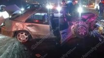 Երևան-Արմավիր ավտոճանապարհին 4 մեքենաներ են բախվել. կա զոհ և վիրավոր