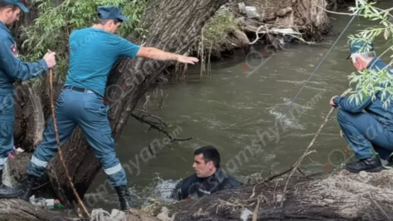 Փամբակ գետում վաղ առավոտից վերսկսել են 7-ամյա և 13-ամյա քույրերի որոնողական աշխատանքները