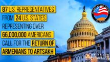 87 U.S. lawmakers press Trump-Vance administration to ensure safe return of Armenians to Artsakh