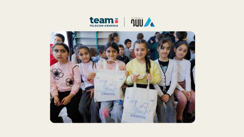 Team-ի աջակցությամբ տավուշցի հարյուրավոր աշակերտներ մասնակցել են «Սիմֆոնիկ ԴասA» կրթական ծրագրին
