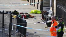 British man arrested over mass stabbing attack on UK train