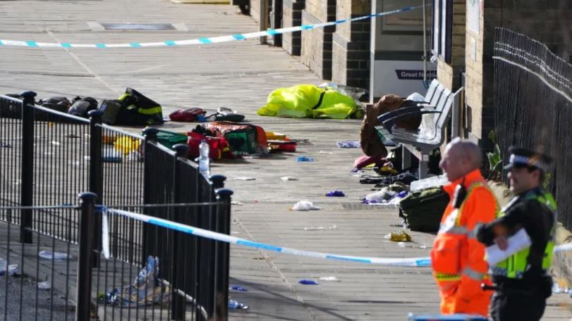 British man arrested over mass stabbing attack on UK train