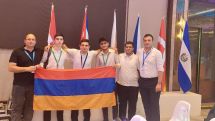 Armenian team wins silver medal at 57th International Chemistry Olympiad