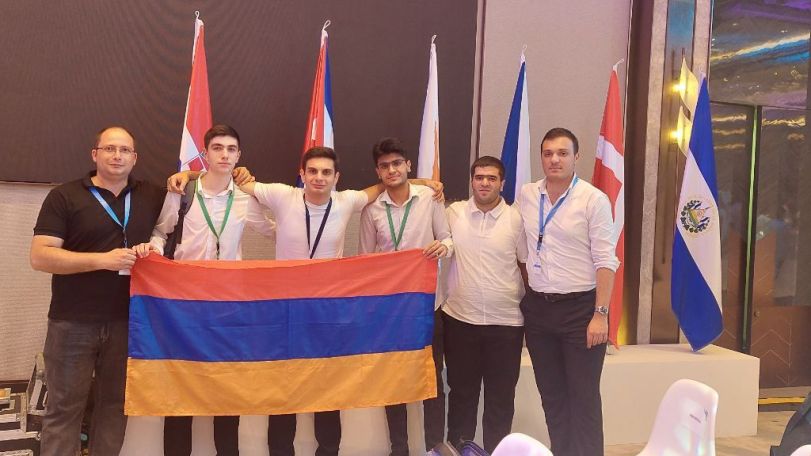 Armenian team wins silver medal at 57th International Chemistry Olympiad