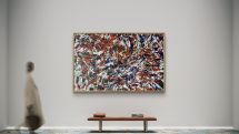 Eleanora Saghatelyan depicts sufferings of displaced Artsakh Armenians through abstract art