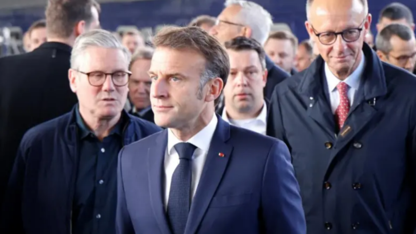European leaders arrive in Kyiv