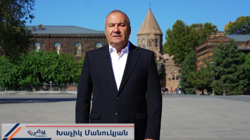 Վաղարշապատում ընտրությունները վեր են տեղական նշանակությունից. Խաչիկ Մանուկյան