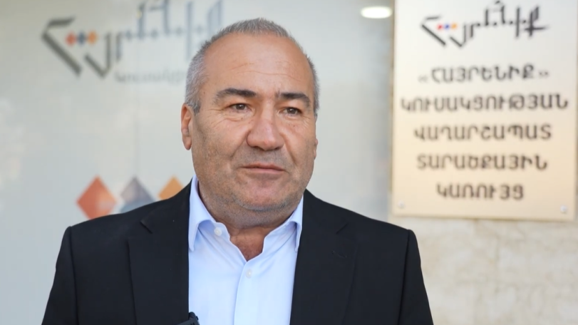 «Հայրենիք» կուսակցության ԳՄ կողմից հաստատված նախընտրական ցուցակն ու անհրաժեշտ փաստաթղթերը հանձնվել են Վաղարշապատի ԸԸՀ