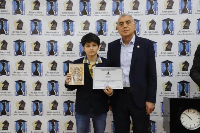 Հայտնի են Հայաստանի պատանիերի շախմատի առաջնության մրցանակակիրները