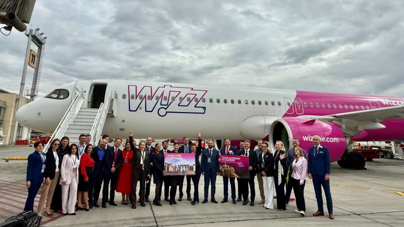 Wizz Air officially establishes its base at Zvartnots Airport