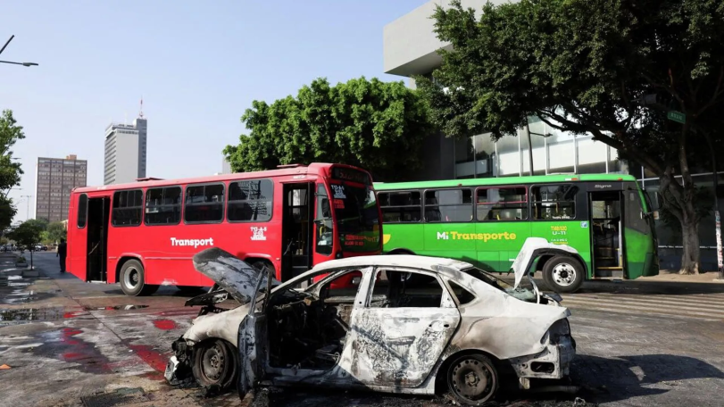 Violence erupts in Mexico after drug lord killed
