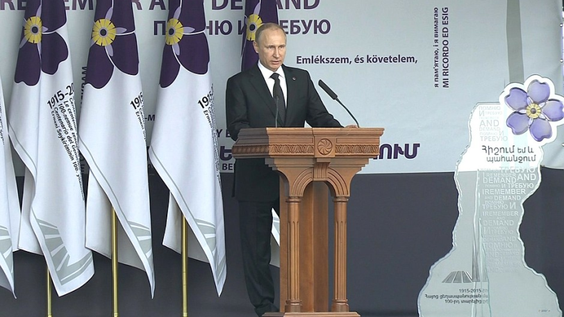 Putin commemorates Armenian Genocide anniversary