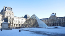 CCTV shows moment Louvre heist thieves smash into display cases and snatch £76m of jewellery