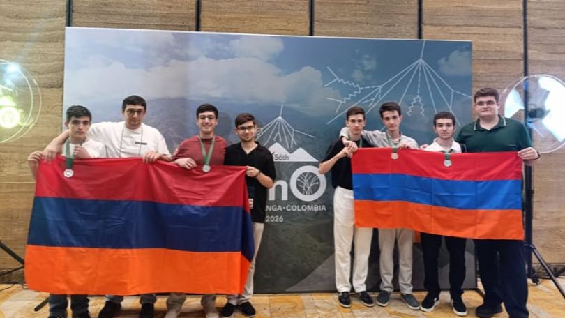 Հայաստանյան թիմը 2 արծաթե և 3 բրոնզե մեդալ է նվաճել ֆիզիկայի 56-րդ միջազգային օլիմպիադայում