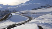 Stepantsminda-Larsi highway closed to traffic