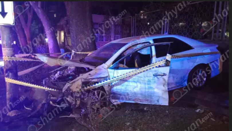 Car crash in Yerevan leaves three injured