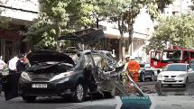 ՈՒՂԻՂ. Արտակարգ դեպք Ամիրյան փողոցում. Մեքենայի պայթյունից վիրավորվել են ավտոբուսի ուղևորները