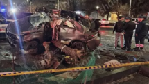 Трагическое ДТП в Абовяне: «Kia» съехал с проезжей части дороги, врезался в дерево и перевернулся
