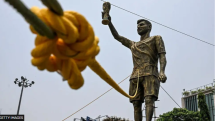 India's 'unsafe' 70ft Messi statue to be taken down