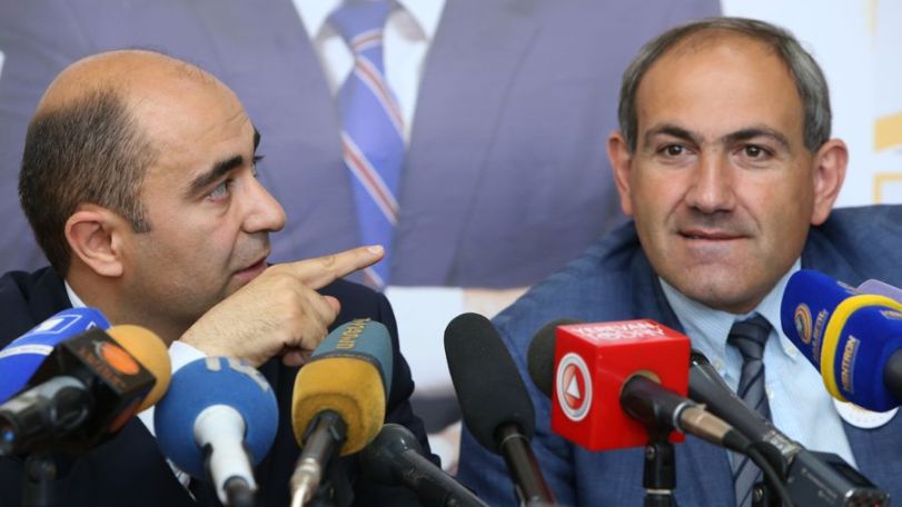 Armenia opposition leader accuses authorities of vote manipulation