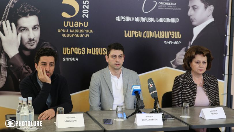 «Արցախ» կամերային նվագախմբի ֆինանսավորումն, իր անվան շնորհիվ, բավականին դժվարանում է. Նարեկ Հախնազարյան