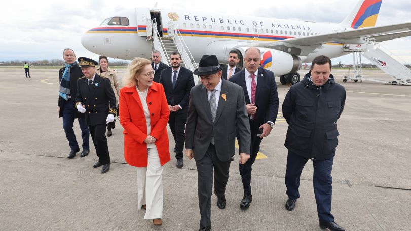 Никол Пашинян прибыл в Страсбург