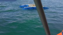 Three rescued after pedal boat capsizes on Lake Sevan