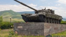 Azerbaijan brutally destroys victory monuments in Artsakh