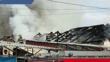 Large fire breaks out at Yerevan shopping center