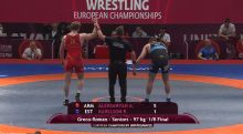European Wrestling Championships: Armenia's Artur Aleksanyan advances to quarterfinals