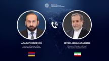 Armenian FM holds phone call with Iranian counterpart