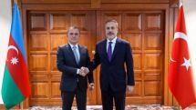 Azerbaijani, Turkish FMs discuss peace process with Armenia