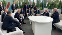 Պուտինը, Փաշինյանը և այլ ղեկավարներ Մոսկվայում համաժողովից առաջ ոչ պաշտոնական շփում են ունեցել