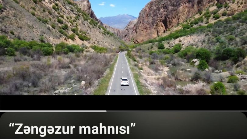 Ադրբեջանում Զանգեզուրի մասին երգ են ստեղծել՝ դրանում հիշատակելով Արարատն ու ցուցադրելով Հայաստանի տարածքը