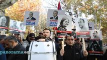 Protesters march in Yerevan in support of political prisoners