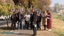 AntiFake staff delivers letter to U.S. Embassy
