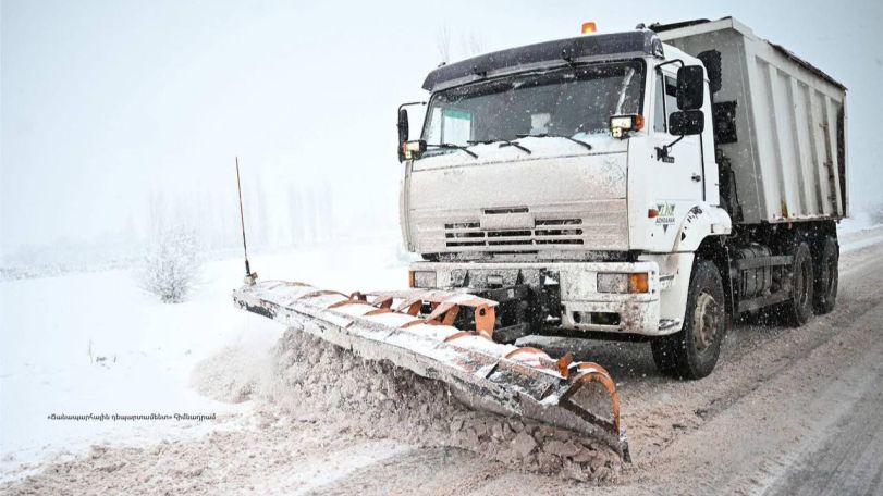 Իրավիճակը ճանապարհներին՝ ժամը 10.35-ի դրությամբ