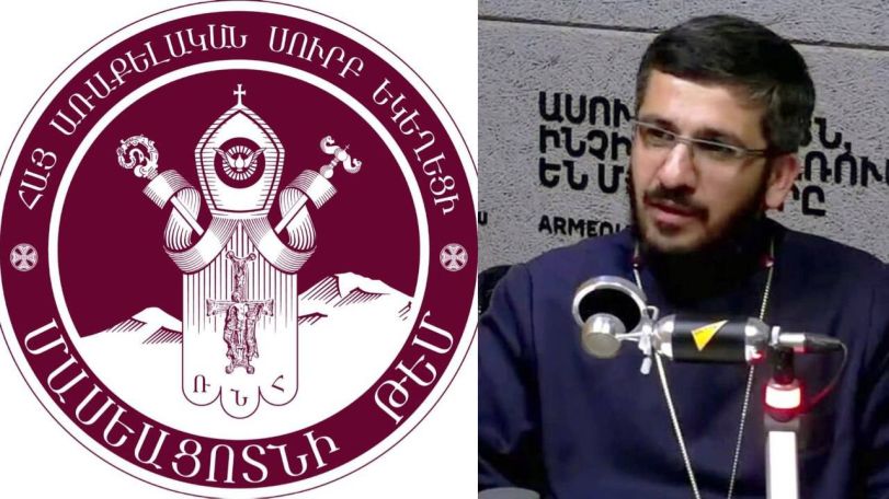 Մասյացոտն թեմի Երիտասարդաց միությունների անդամներն իրենց հավատարմությունն են հայտնել Ռուբեն վարդապետին, Մայր աթոռին