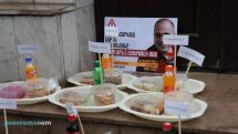 Protesters decry Armenian ombudsperson's silence over opposition podcaster's hunger striker