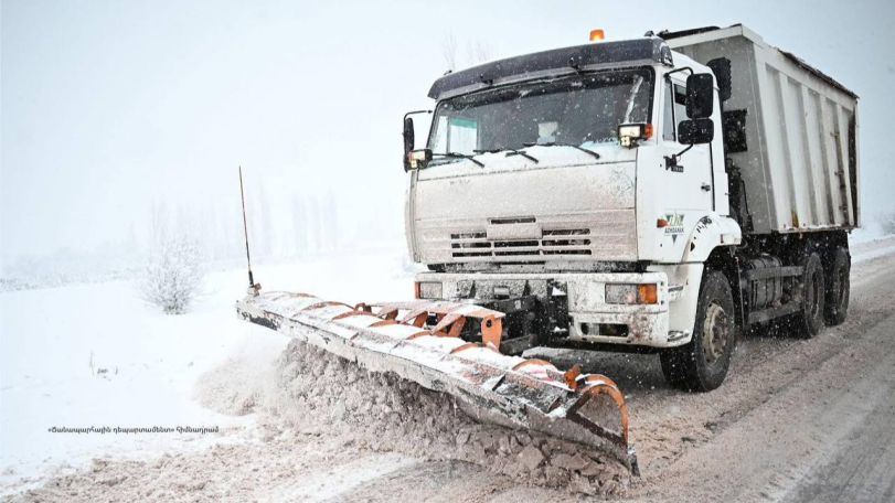 Հայաստանյան ավտոճանապարհների վիճակը՝ ժամը 19:15-ի դրությամբ