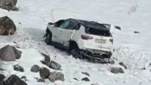 «Չայնիի» ոլորաններից մեքենան գլորվել է ձորը․ վիրավորներ կան