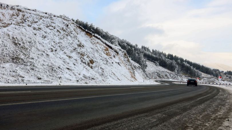 Fog, snow hit parts of Armenia