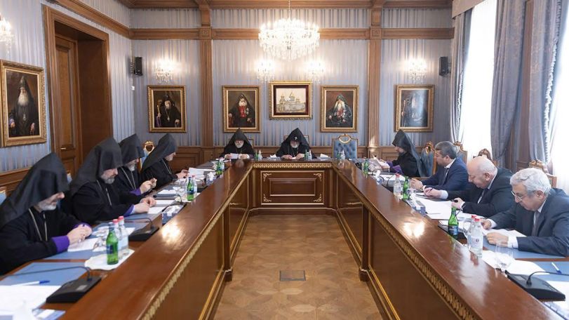 Ամենայն Հայոց Կաթողիկոսի նախագահությամբ սկսվել է Գերագույն հոգևոր խորհրդի ժողովը