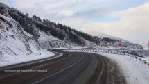 Пушкинский тоннель обесточен, на ряде дорог в Армении – снег