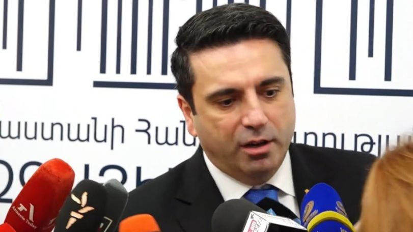 Tensions flare between Armenian parliament speaker and journalists over 'foreign agent' remark