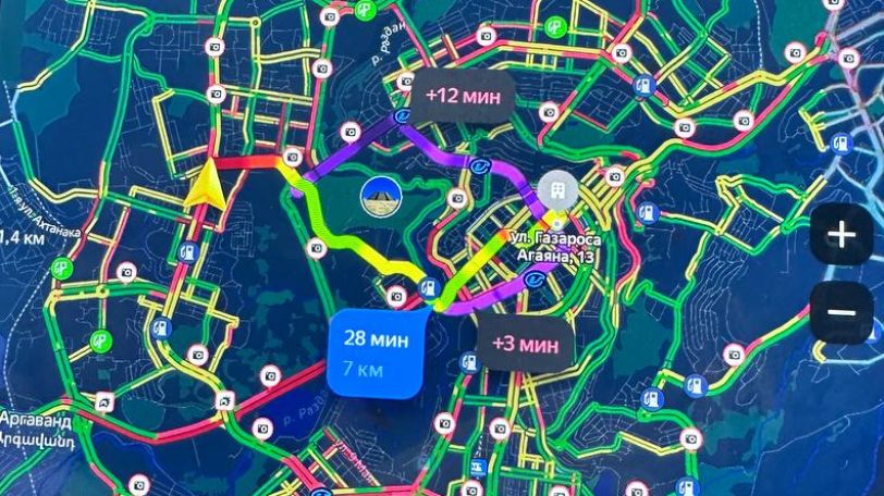 Yerevan gridlock leaves commuters stranded for hours